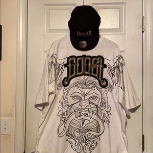 Coogi T-Shirt And Cap Combo
